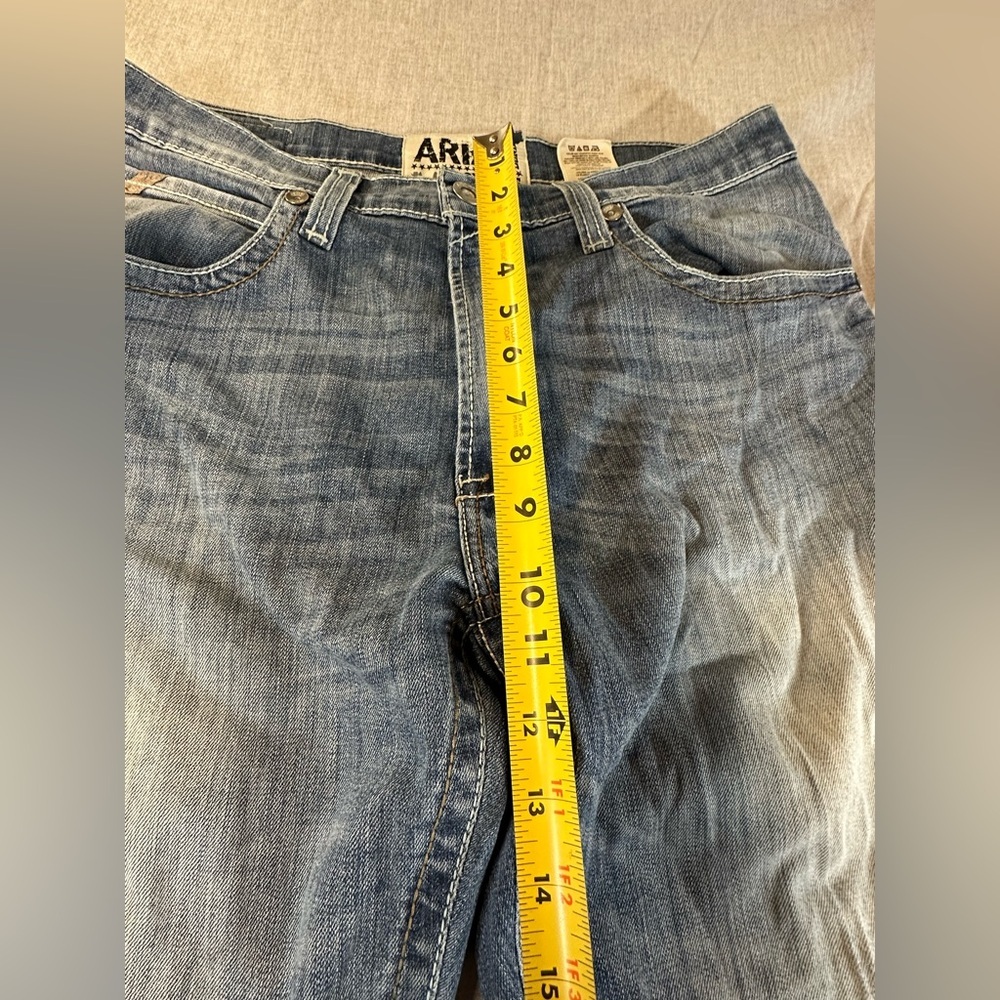 Ariat Denim Low Rise BootCut M4 Sz 35/34 - Picture 14 of 16